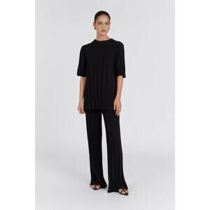 Dissh Emery Wide Leg Pant - S - Black